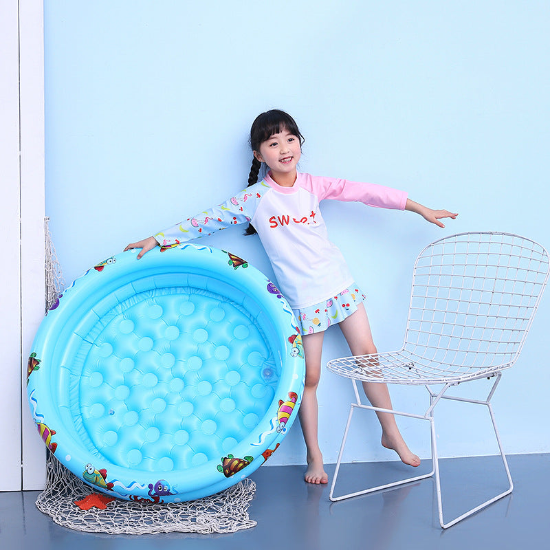 Children's Inflatable Pool - Baby Pool for Outdoor Fun