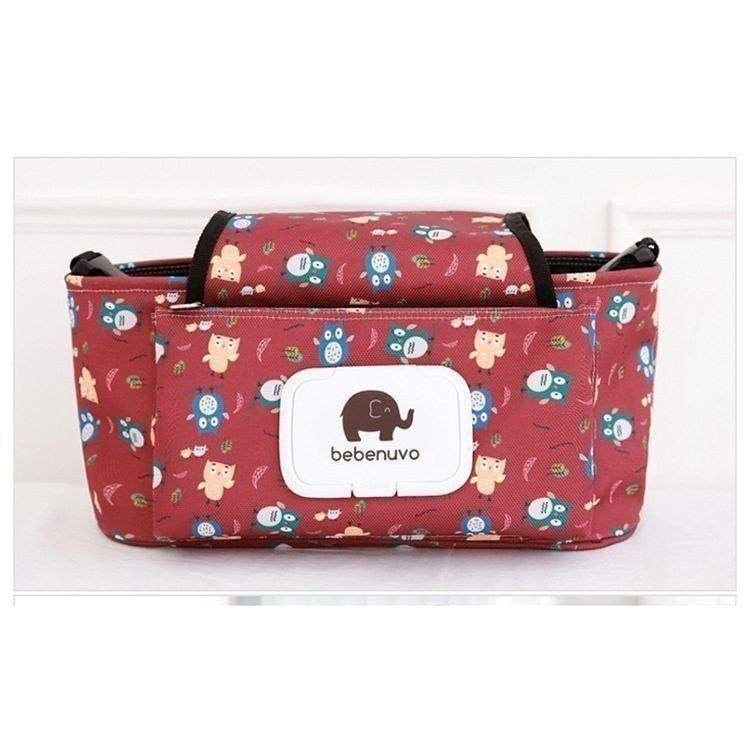 Bolsa de pañales para bebé premium - Organizador elegante y espacioso