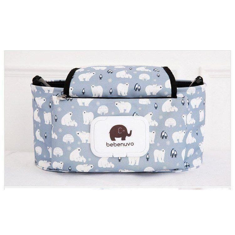 Bolsa de pañales para bebé premium - Organizador elegante y espacioso