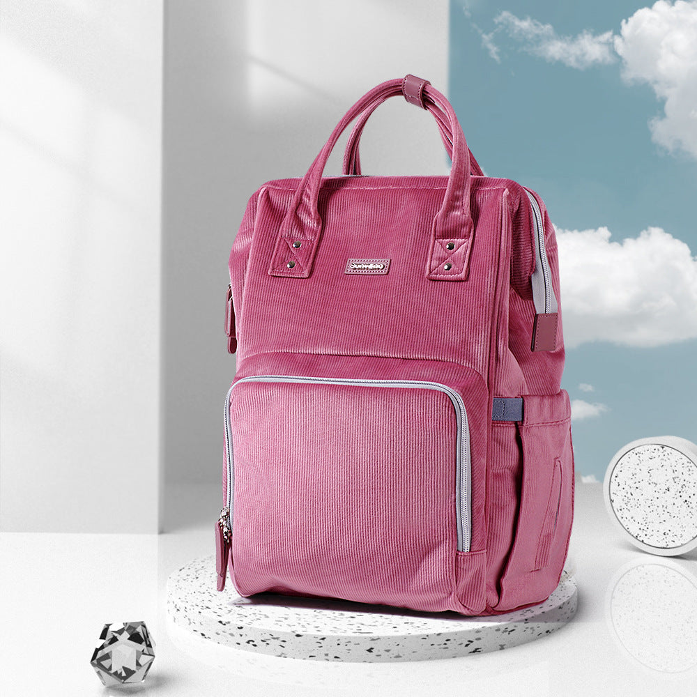Mochila de Pañales para Bebés Premium con Bolsillos Organizadores
