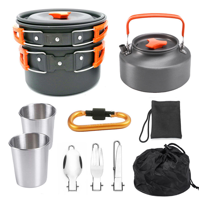 Kit de cuisine portable pour camping et randonnée