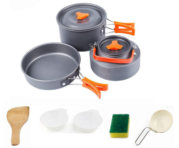 Kit de cuisine portable pour camping et randonnée