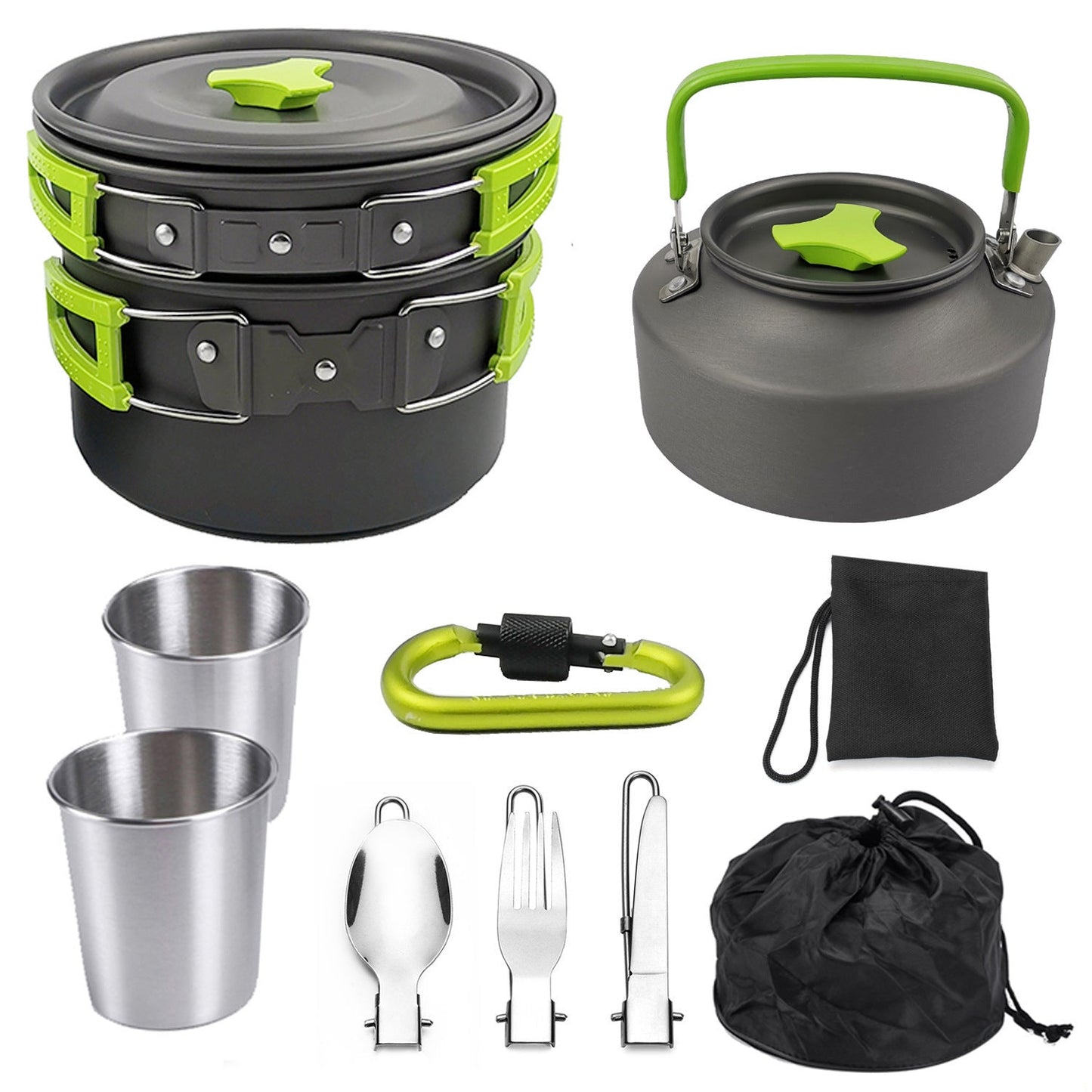 Kit de cuisine portable pour camping et randonnée