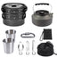 Kit de cuisine portable pour camping et randonnée