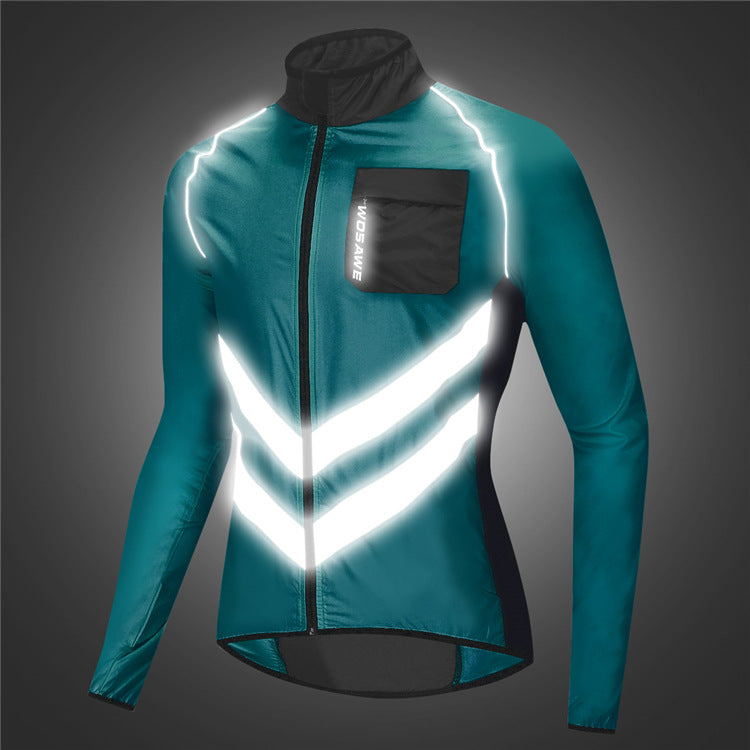 Reflective Cycling and Fishing Jacket