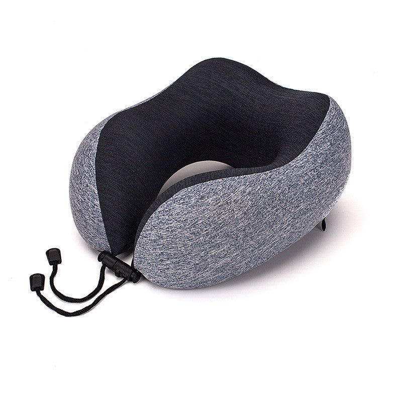 Slow Rebound Memory Foam Travel U-Shaped Pillow