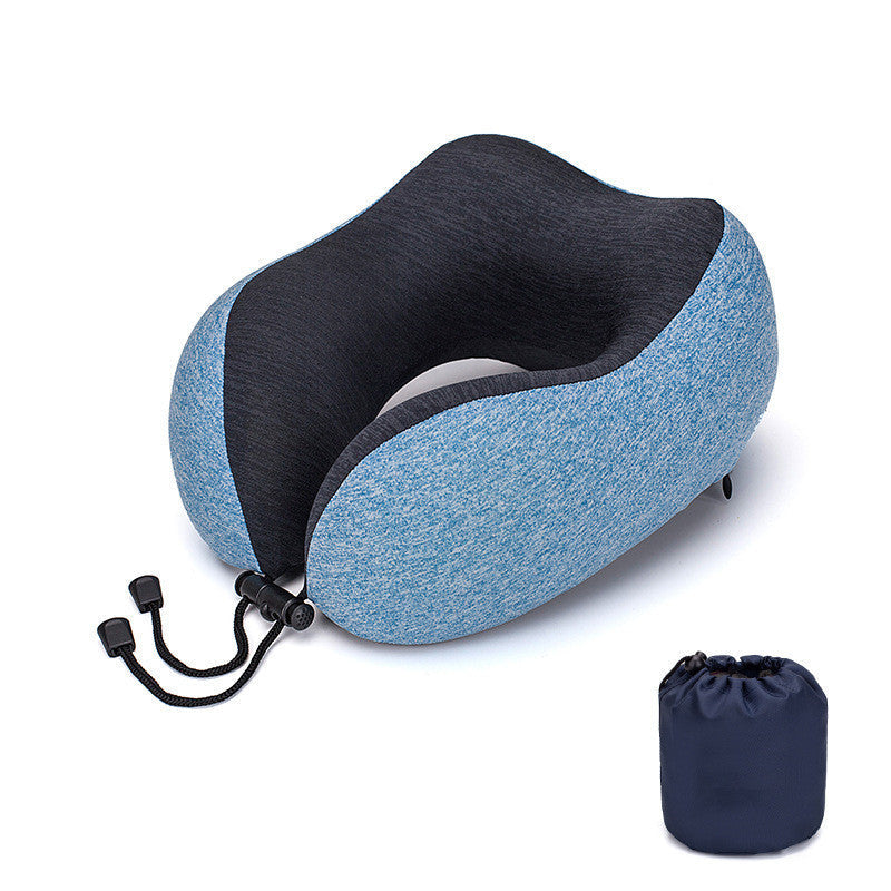 Slow Rebound Memory Foam Travel U-Shaped Pillow