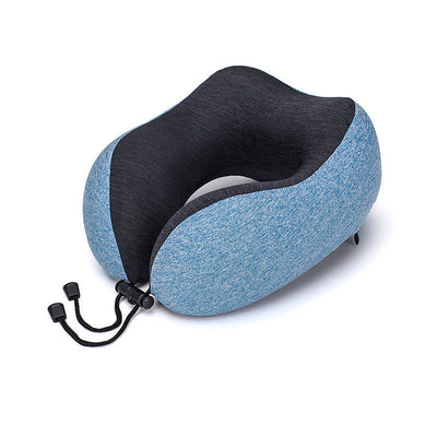 Slow Rebound Memory Foam Travel U-Shaped Pillow