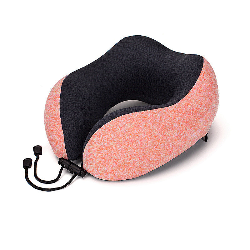 Slow Rebound Memory Foam Travel U-Shaped Pillow