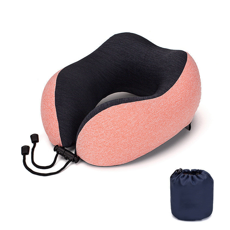 Slow Rebound Memory Foam Travel U-Shaped Pillow
