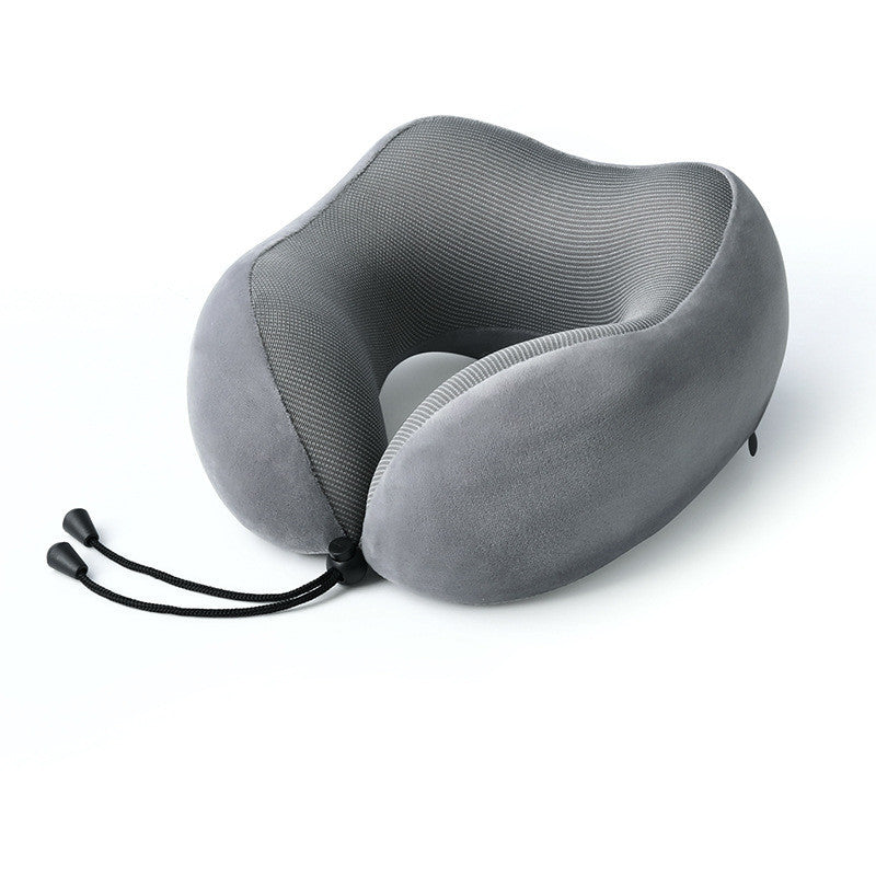 Slow Rebound Memory Foam Travel U-Shaped Pillow