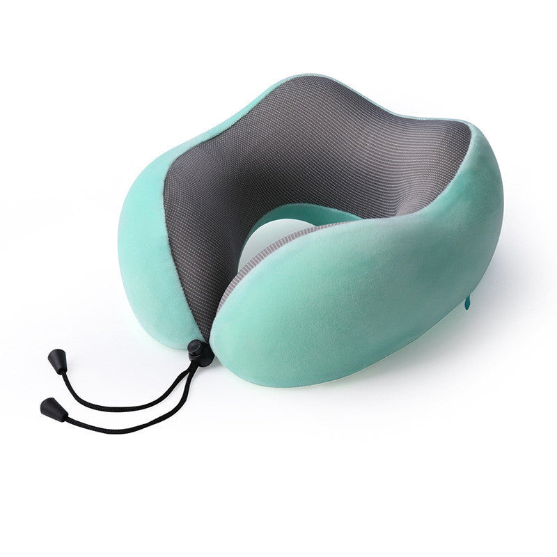 Slow Rebound Memory Foam Travel U-Shaped Pillow