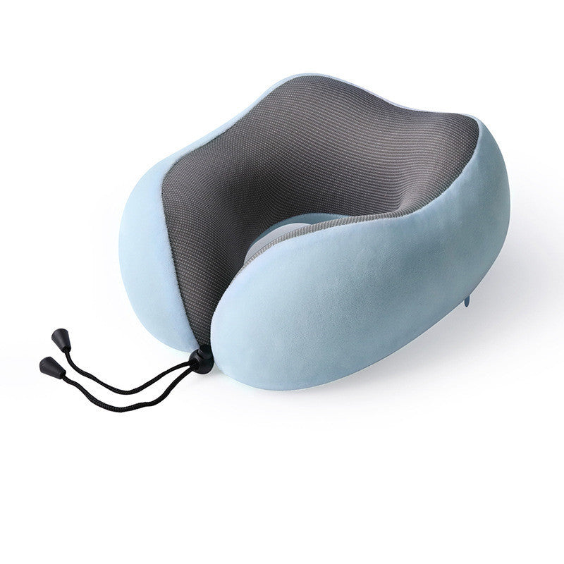 Slow Rebound Memory Foam Travel U-Shaped Pillow