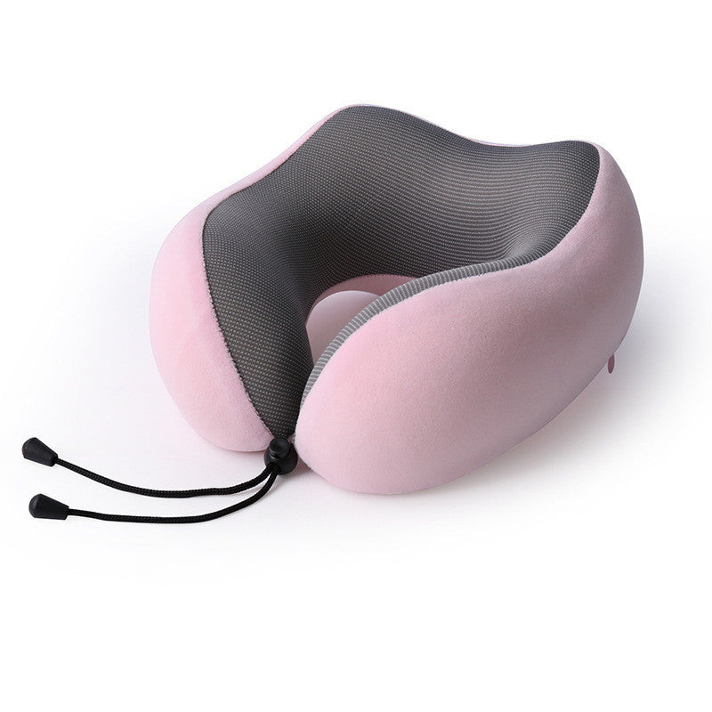 Slow Rebound Memory Foam Travel U-Shaped Pillow