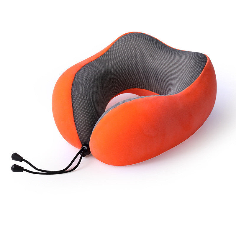 Slow Rebound Memory Foam Travel U-Shaped Pillow