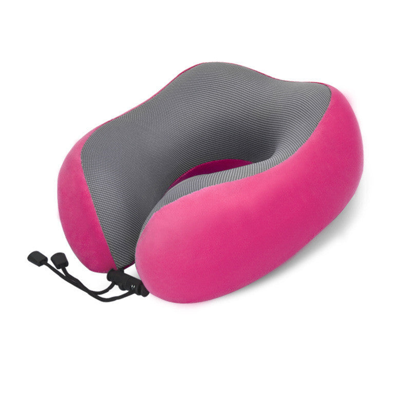 Slow Rebound Memory Foam Travel U-Shaped Pillow