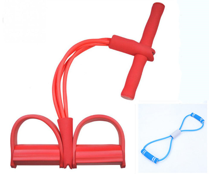 Corde élastique à pédale en latex naturel pour le fitness