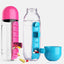 Premium Water Bottle with Pillbox Organizer