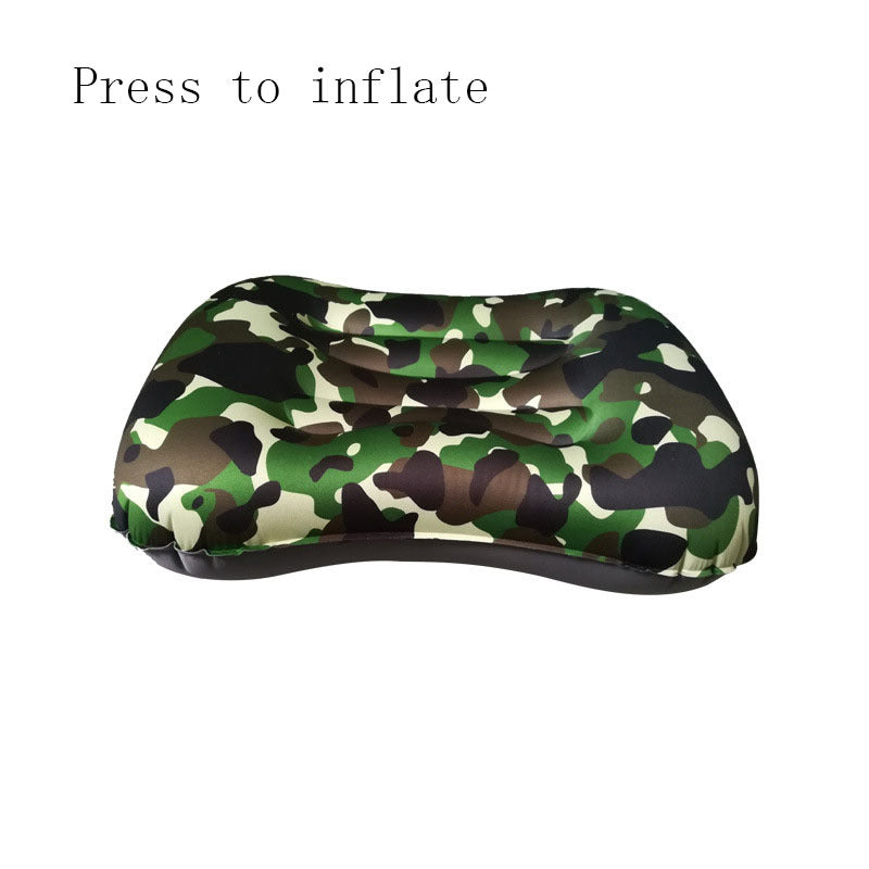Coussin de Voyage Gonflable Pliable pour l'Extérieur
