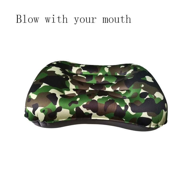 Coussin de Voyage Gonflable Pliable pour l'Extérieur