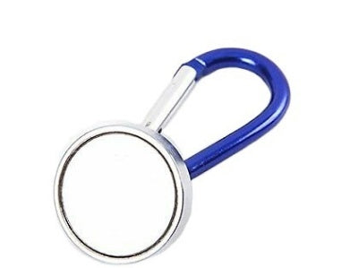 Blue Magnetic Carabiner Tool with Edging Buckle