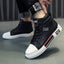 Premium High-Top Velvet Sneakers for Comfort and Style