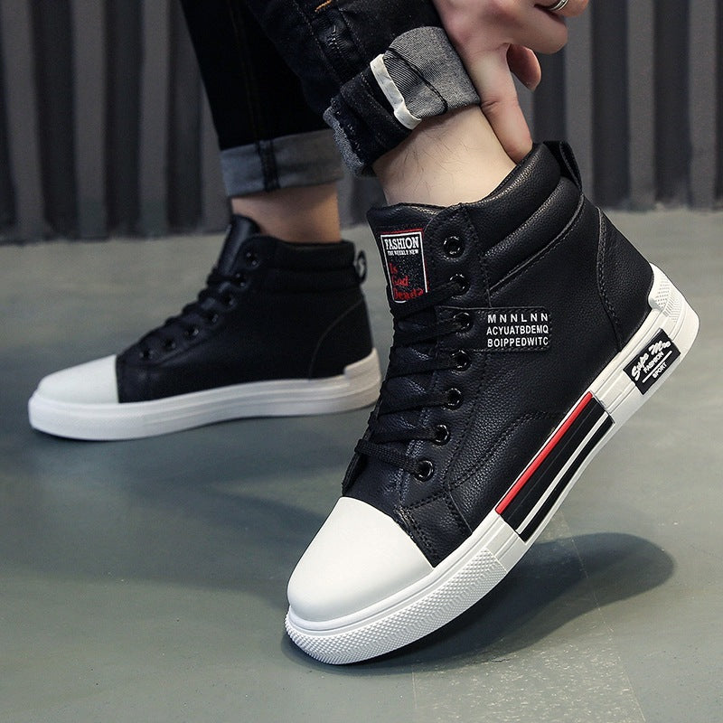 Premium High-Top Velvet Sneakers for Comfort and Style