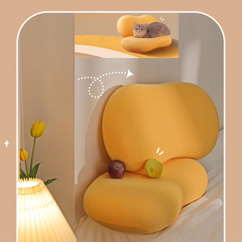 Coussin de Voyage en Mousse à Mémoire Cat Belly
