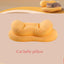 Coussin de Voyage en Mousse à Mémoire Cat Belly