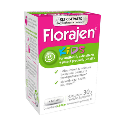 Florajen 4 Kids Capsules Probiotiques Supplément Alimentaire