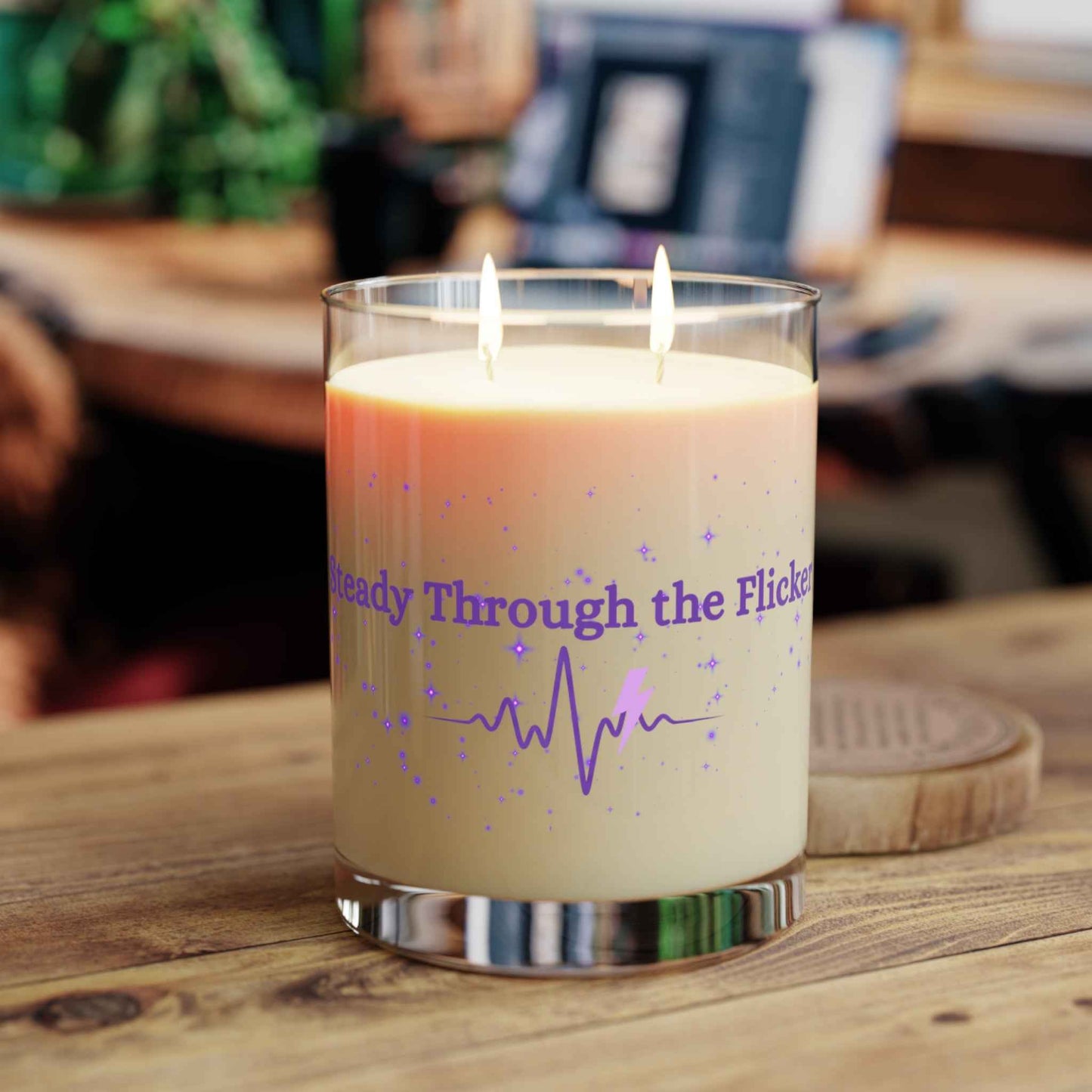 Steady Through the Flicker Candle – Epilepsy Awareness Soy Candle