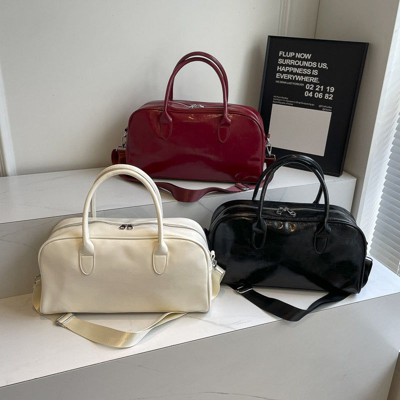 Sac de voyage léger en PU cuir pour femmes