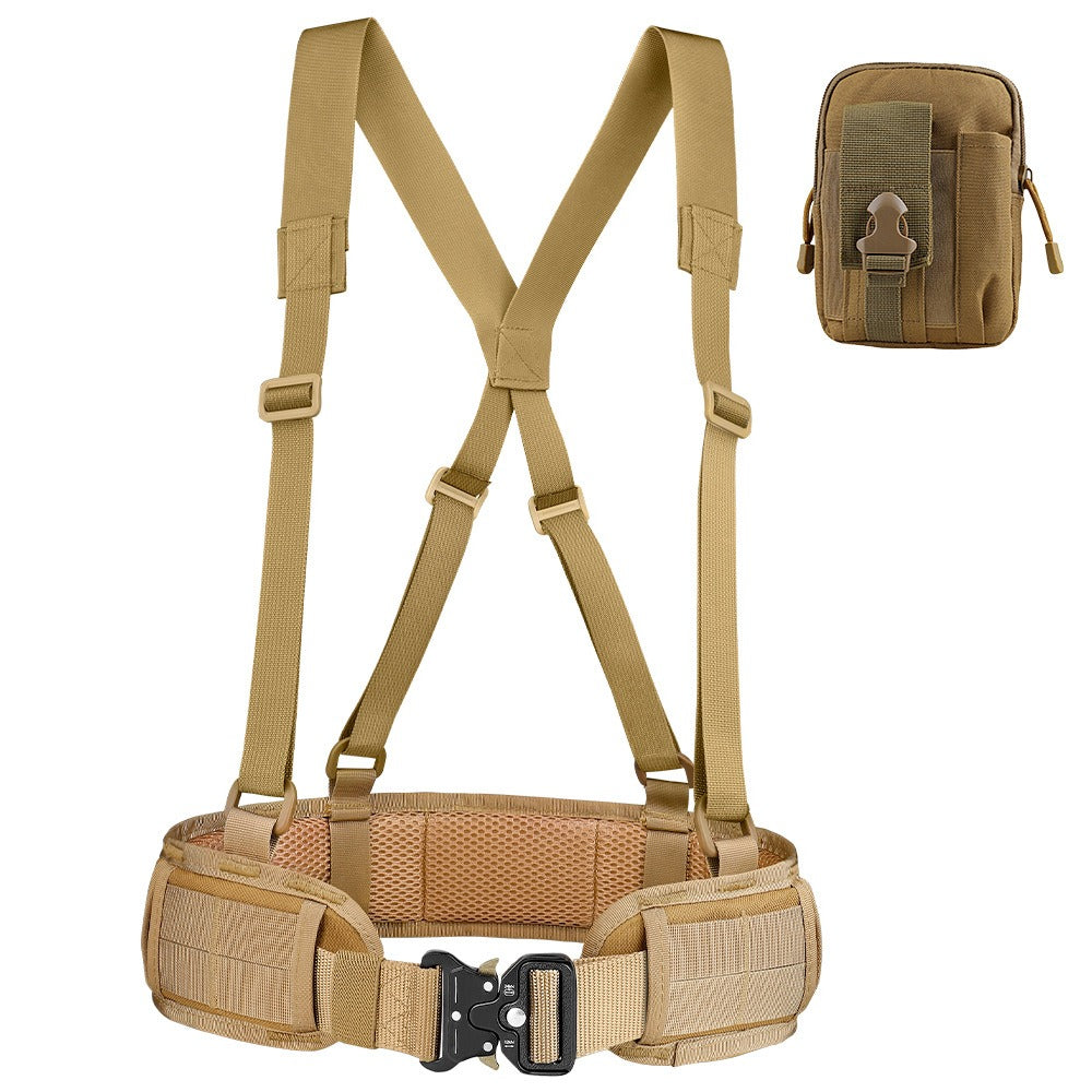 Multi Functional Quick Disassembly Tactical Belt Waist Cover Outdoor Training Cobra Belt Nylon Waist Belt Suit - Korvel