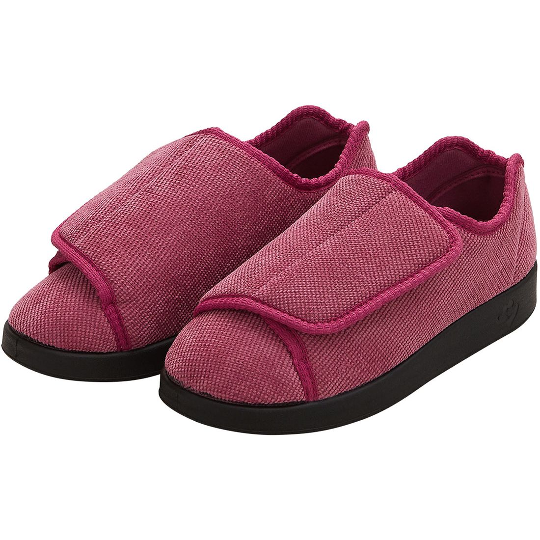 Pantuflas Silverts Rosa Polvoriento - 6 / Ancho 2X-Cómodo