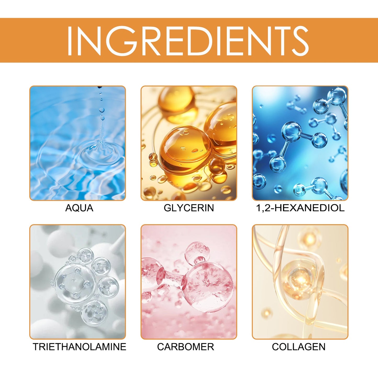 Premium Collagen Eye Mask Spray for Hydration and Elasticity