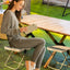 Tabouret pliant portable premium pour un confort en extérieur