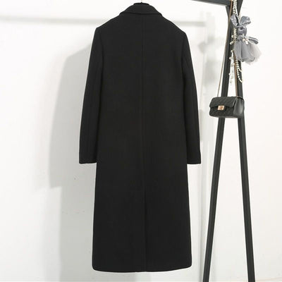 Elegant Women's Slimming Coat for Fall and Winter