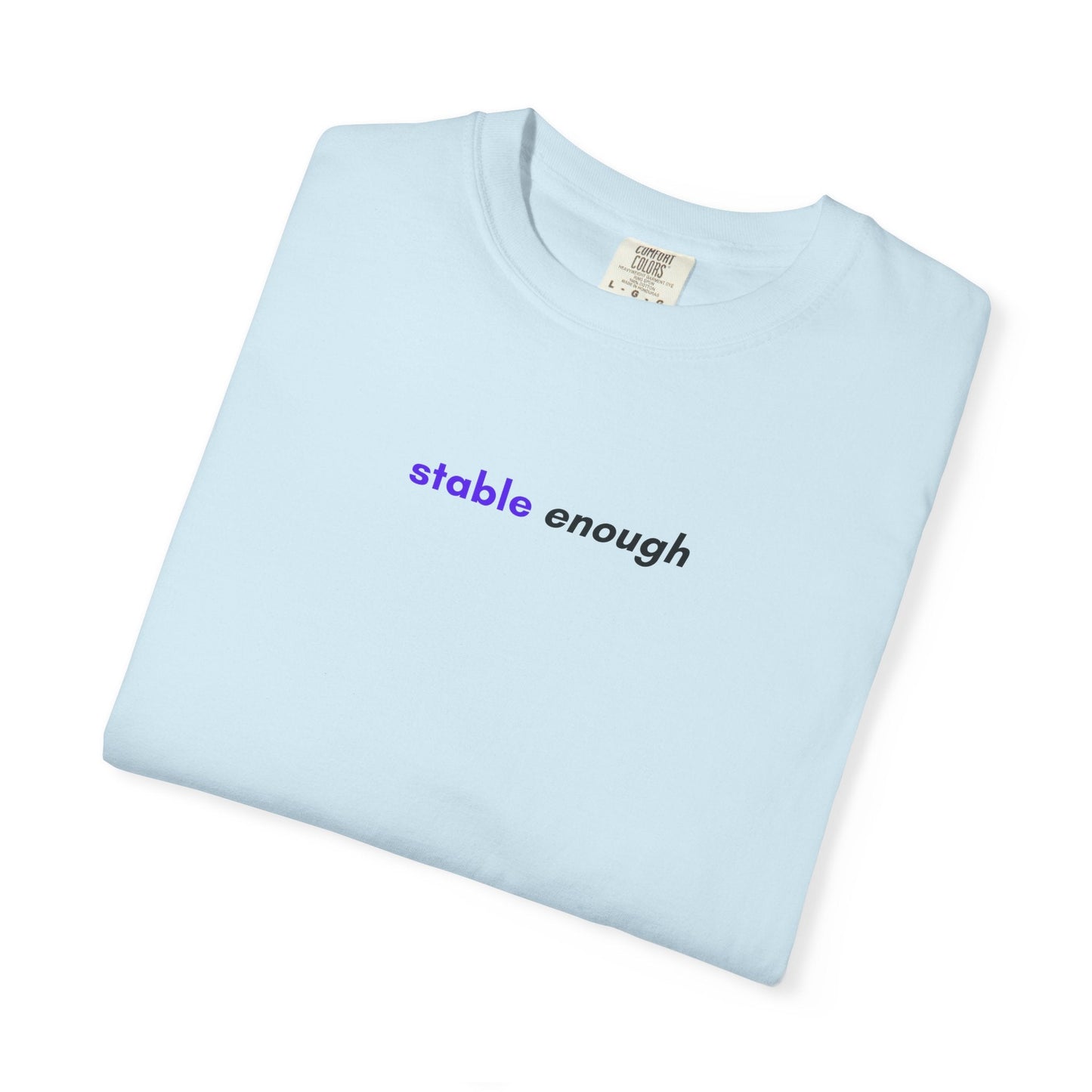 Camiseta de Conciencia sobre la Epilepsia Stable Enough