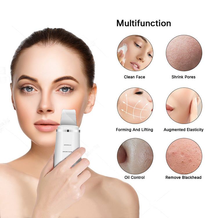 HailiCare Ultrasonic Peeling Machine To Remove Blackhead Peeling Instrument Pore Cleaning Ion Cleansing Instrument - Korvel