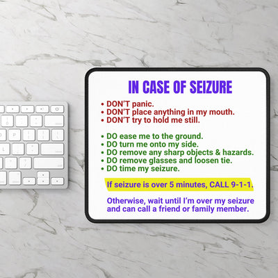 Seizure-Themed Gaming Mouse Pad for Ultimate Performance - Korvel