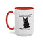 Charming Cat-Themed Accent Coffee Mug (11oz & 15oz) - Korvel