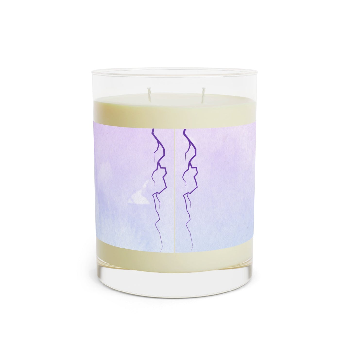 Une bougie parfumée Un guerrier est né - 11oz en verre plein