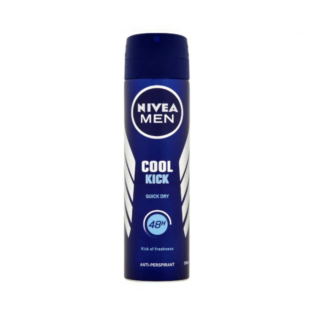 Nivea Men Cool Kick Antiperspirant Spray 150 ml