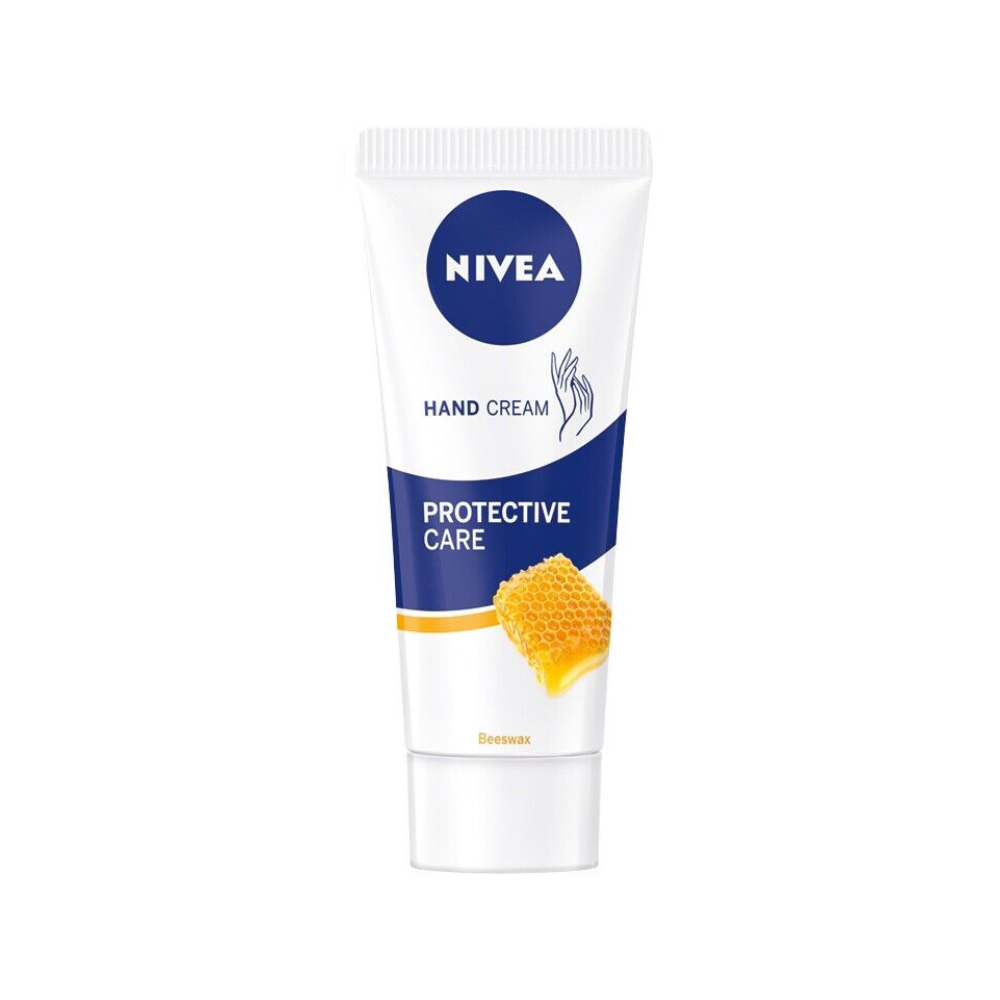 Crema de Manos Nivea Cuidado Protector con Cera de Abejas 75 Ml