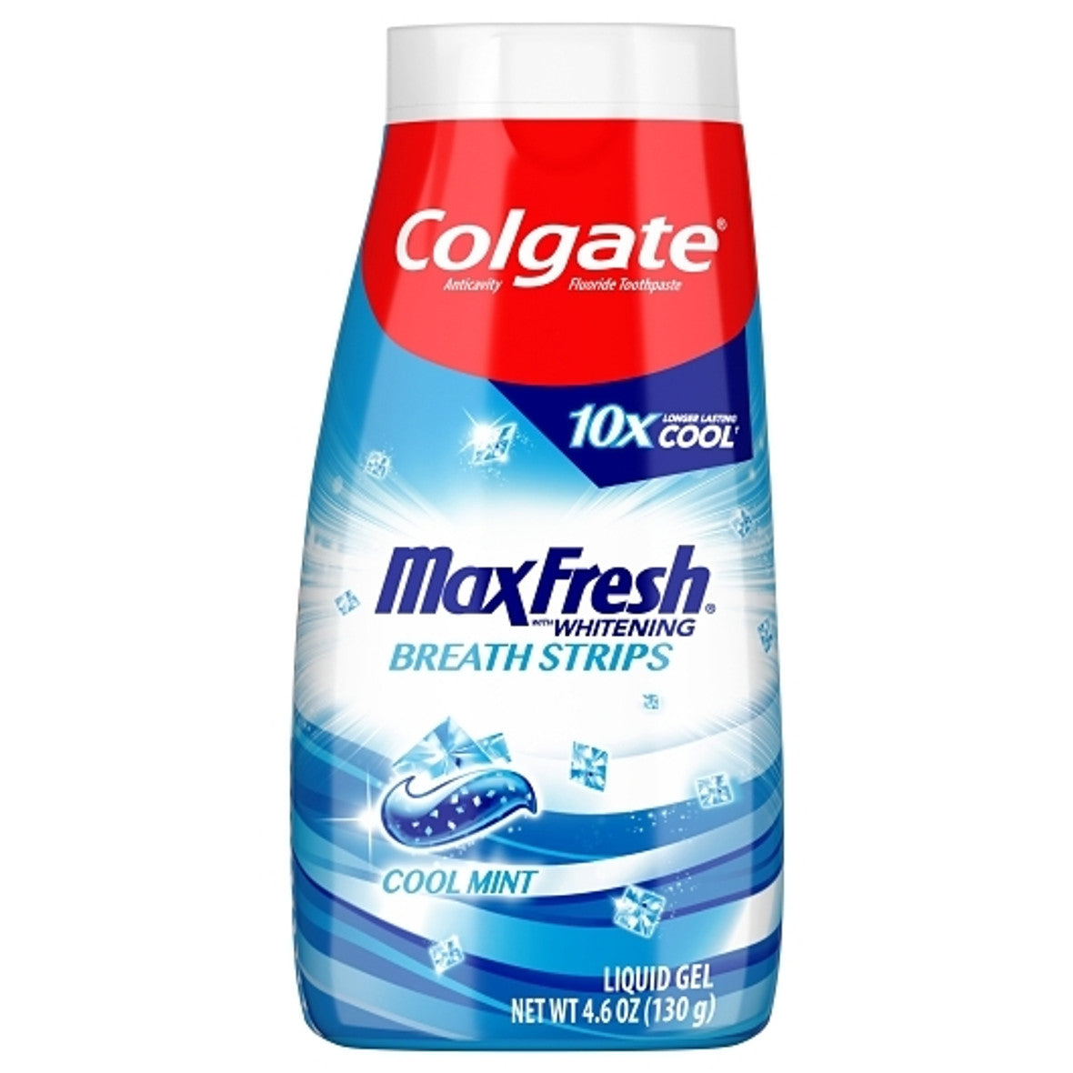 Colgate Max Fresh Cool Mint Liquid Gel Toothpaste, 4.6 Oz