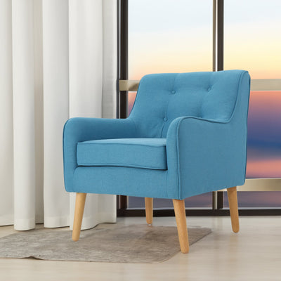 Elegant Teal Armchair for Stylish Living Spaces