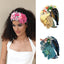 Fashionable and versatile handmade fabric flower headbands - Korvel