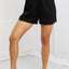 Pantalones Cortos de Lino de Talla Completa Zenana Seaside
