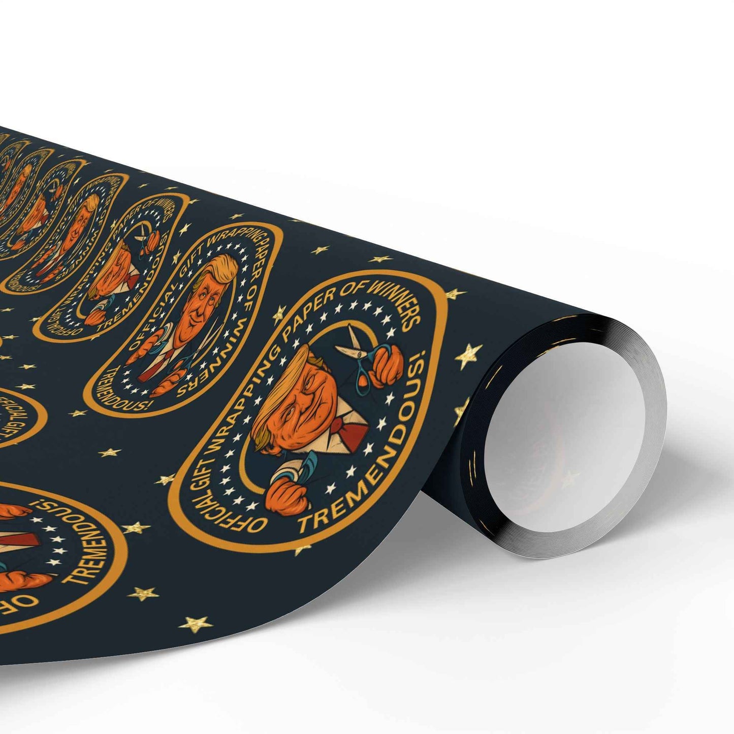 Political Parody Gift Wrapping Paper - Tremendous Seal Design