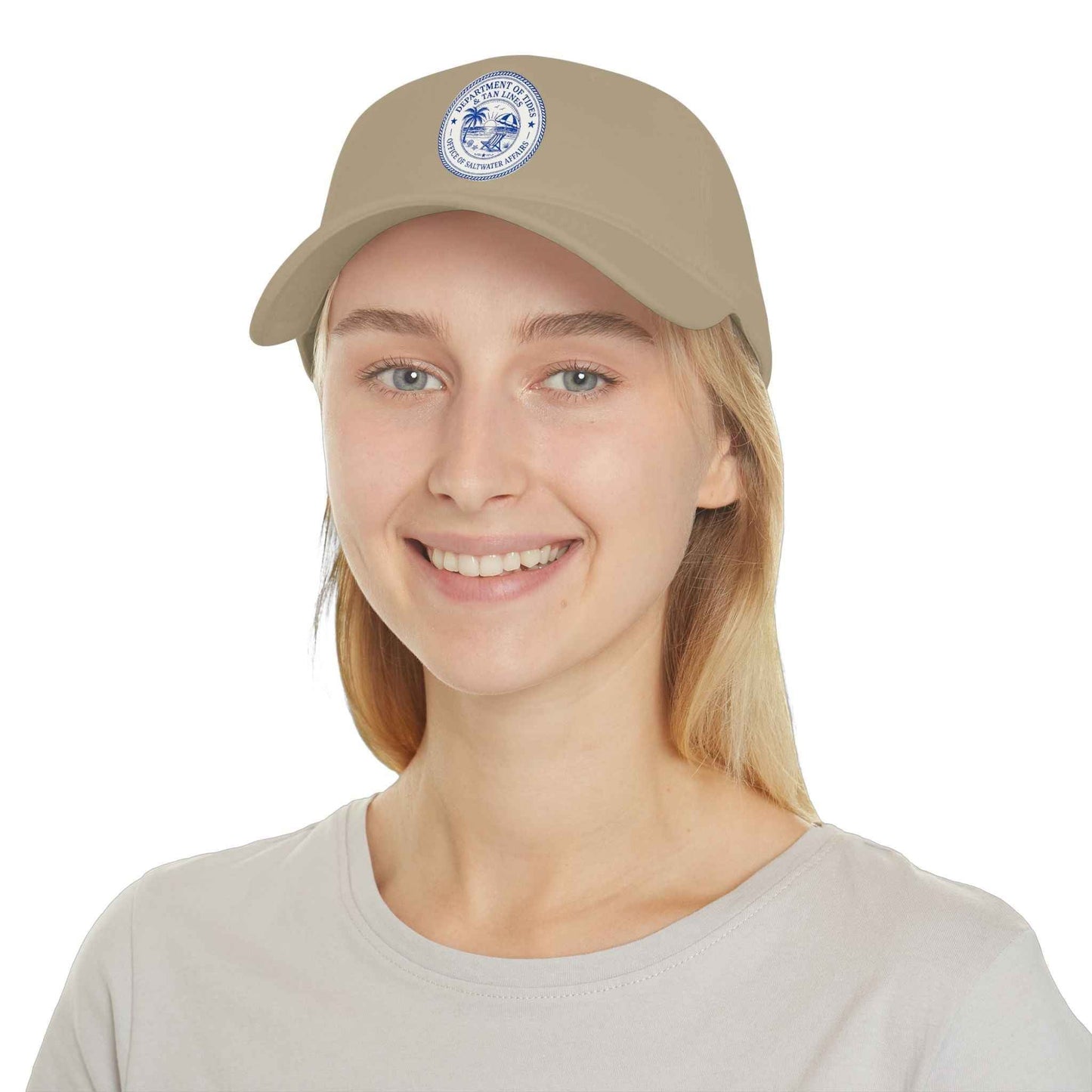 Casquette Dad du Département des Marées & des Lignes de Bronzage – Chapeau Sceau Côtier